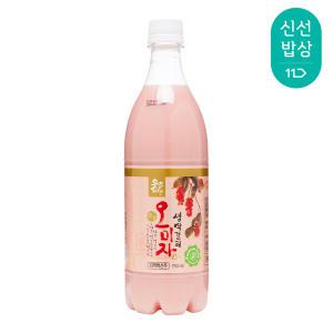 [품질보장]문경주조 오미자 생막걸리 6.5도 750ml