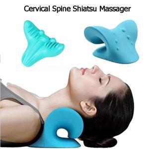 목스트레칭Neck Shoulder Stretcher Relaxer Cervical Chiropractic Traction Device Massage Pillow for P