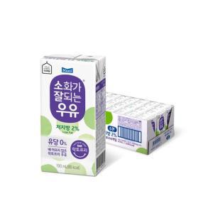 [매일유업] 소화가잘되는우유 저지방 멸균 190ml 24팩