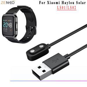 USB 커넥터가 있는 고속 충전 케이블, 손목시계 코드, Haylou Solar LS01/LS02 스마트 워치 액세서리에 적