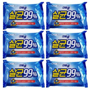 동산 마르셀 살균 99% 230g 6개 세탁비누 표백비누