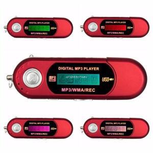 8GB 저장 장치가 있는 오디오 플레이어 USB MP3 플레이어 클래식 디자인 FM 라디오 플레이어 디지털 음악