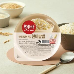 [기타]G 햇반 현미쌀밥 210g x 48개 (8개입 x 6개)