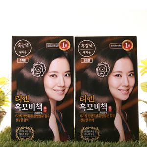 리엔 흑모비책 염색약 2개선택 2개발송/ 새치머리 리체나 로레알 려