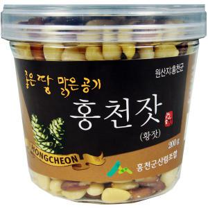 홍천군산림조합 홍천잣 황잣 200g 잣 국산잣