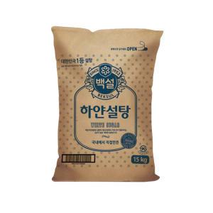 백설 하얀설탕 15kg