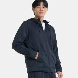 [언더아머 본사]남성 UA Armour Fleece 풀 집 후디 1373357-001