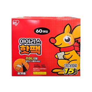 아이리스 포켓용 핫팩 100g X 60 개