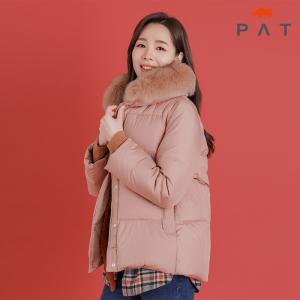 [PAT][PAT여성] 여성 폭스퍼 카라 숏 덕다운 점퍼_1H82003