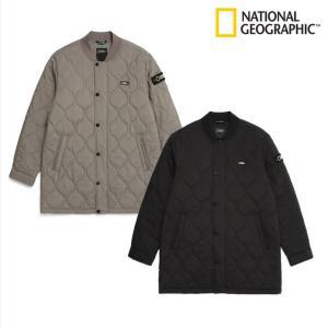 내셔널지오그래픽 NATIONAL GEOGRAPHIC 남성 오리올 퀼팅 롱 집업 점퍼 N224MPD020 650965