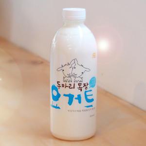 임실치즈마을 두마리목장 요거트 1000ml 3병 신선한 마시는 떠먹는 요구르트