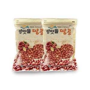 [향맛뜰] 여주 볶음땅콩 500gx2봉 / 고소한 국내산 땅콩