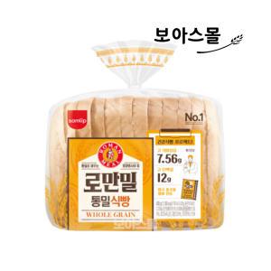 삼립 로만밀 통밀식빵 420g x 4봉