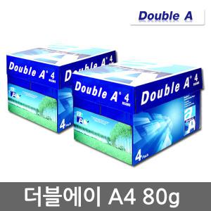 더블에이(Double A) A4용지 80g 2박스(4000매)