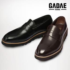 [무료배송][Gadae Homme] Stylish 소가죽 컴포트 남성 페니로퍼