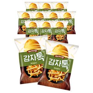 오리온 마켓오 감자톡허브솔트, 80g, 12개