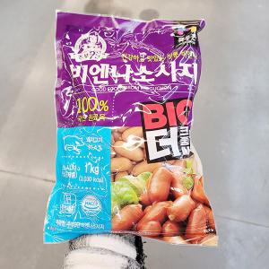 목우촌 BIG 주부9단 비엔나소시지 1kg x 1개