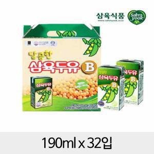 삼육 달콤한두유B 190mlx32입