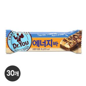 닥터유 에너지바 40g x 15개 2세트(총30개입)