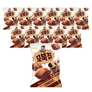 오리온 꼬북칩 초코츄러스, 80g, 12개