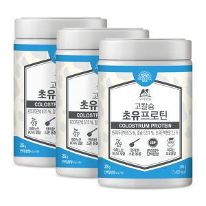 내추럴박스 고칼슘 초유프로틴 380g 3통