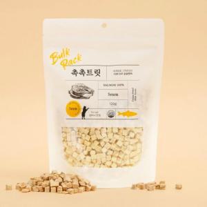 촉촉트릿 포켓 연어 대용량 120g - 고양이전용 동결건조 간식