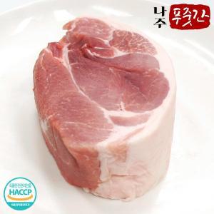 [푸드앰프]나주푸줏간 국내산 한돈 냉장 앞다리살 2kg (500g x 4팩 찌개/불고기/수육)