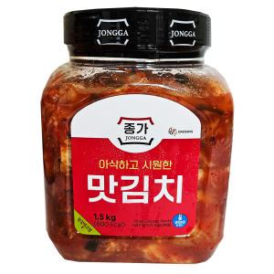 종가집 맛김치 1.5kg /아이스박스포장