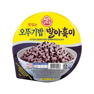 오뚜기 맛있는 오뚜기밥 발아흑미 210g x 12개