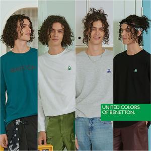 [BENETTON] 24신상품 베네통 남성용 코튼 롱슬리브 4종 세트