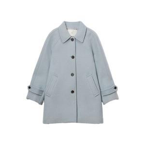 [정품] 던스트 알파카 하트 맥 코트 그레이쉬 블루 [11 1 예약배송] Dunst Alpaca Half Mac Coat Greyish B