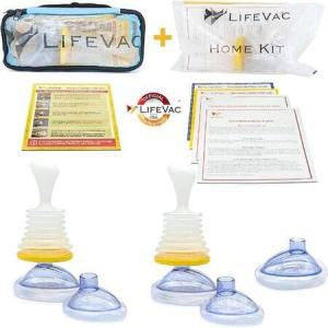 라이프백 LifeVac 홈트래블 키트 콤보 응급 처치 키트 기도 기관지 가정용