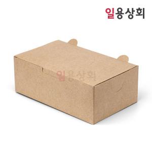 접이식 치킨박스 IK 대 205x120x73mm 200개 크라프트 / 중식 탕수육