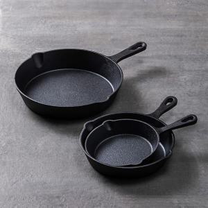 지아지 CASTIRON 무쇠 주물팬 8인치(20cm) 스테이크 감바스팬 후라이팬