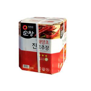 대상 청정원 순창 태양초 진고추장 14kg 지함