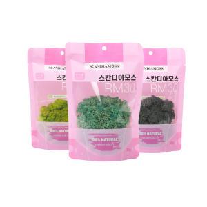 스칸디아모스 30g 26가지 색상