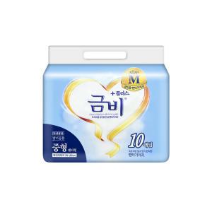 금비 성인용 팬티 기저귀 중형 10매 1팩