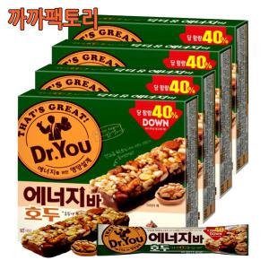 닥터유 에너지바 호두 4팩x4케이스