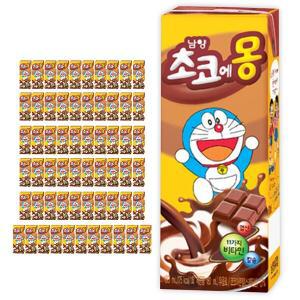 남양 초코에몽 맛있는 멸균 초코우유 180ml 72개