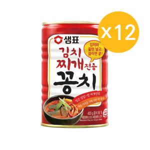 샘표 김치찌개 꽁치 400g X 12개