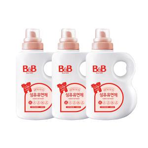 n비앤비 유연제 자스민향 용기형 1500ml 3개