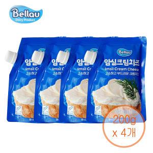 벨라유 임실 크림치즈200g x 4개