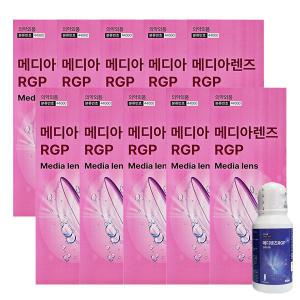 메디아렌즈 RGP 하드렌즈용액 360ml X 10개 + 메디 RGP 크리너 60ml