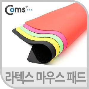 [기타]Coms 마우스 패드 라텍스 재질 색상랜덤 (W765D60)