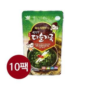 섬진강 다슬기국 350g 10팩.