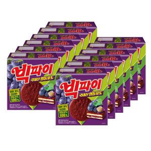 크라운 빅파이 영동포도 324g, 12개, 1BOX