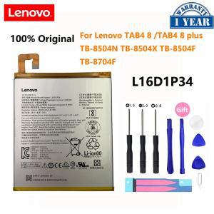 Lenovo TAB4 8 TB-8504N TB-8504X plus TB-8504F 배터리 Bateria100% 4850mAh L16D1P34 TB-8704F