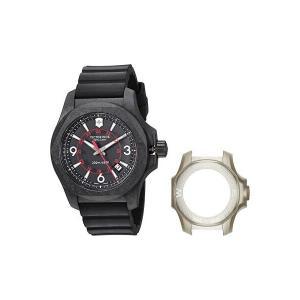 NEW VICTORINOX I.N.O.X. Mens 241777 Black Carbon Quartz Dive Watch MSRP 925 651988