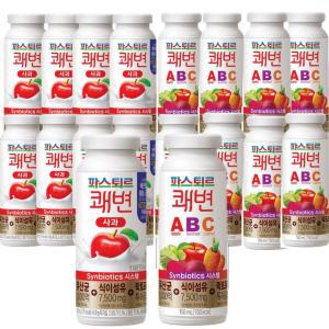 파스퇴르 쾌변 요구르트 150ml 혼합16입(사과 8입+ABC 8입)