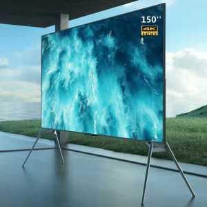 100인치 tv 중소기업 티비 4K UHD 이동식 벽걸이 LED